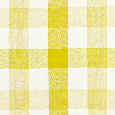 SCALAMANDRE FABRICS-SC 000327135-WESTPORT LINEN PLAID-CITRON