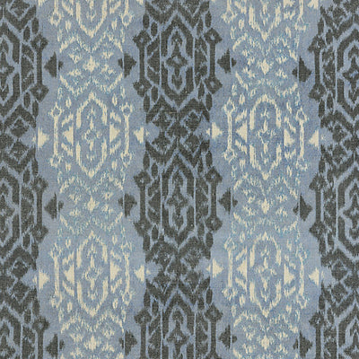 SCALAMANDRE FABRICS-SC 000327167-SUMATRA IKAT WEAVE-INDIGO