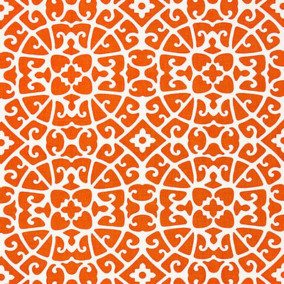 SCALAMANDRE FABRICS-SC 000416559-ANSHUN LATTICE-PERSIMMON