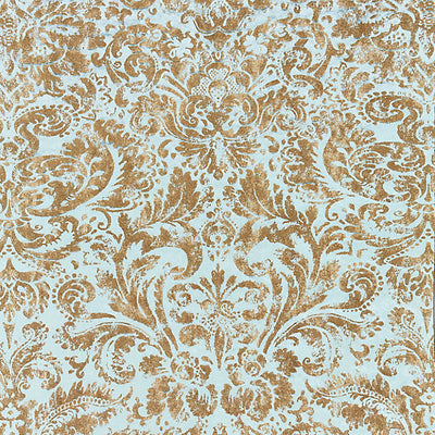 SCALAMANDRE FABRICS-SC 000416592-PALLADIO VELVET DAMASK-VERDIGRIS