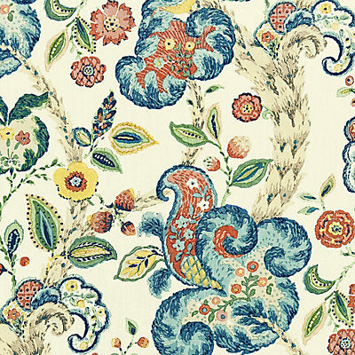 Scalamandre Fabrics , a selection of fabrics such as velvet, damask, cotton, silk, linen and sheers.