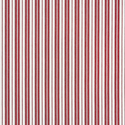 SCALAMANDRE FABRICS-SC 000427115-DEVON TICKING STRIPE-CURRANT