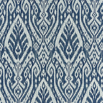 SCALAMANDRE FABRICS-SC 000427196-BORNEO IKAT-INDIGO