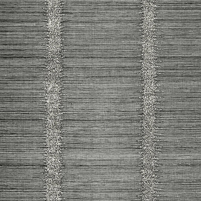 SCALAMANDRE WALLCOVERING-SC 0004WP88386-VERONICA BEADED GRASSCLOTH-CARBON