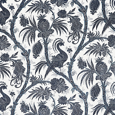 Scalamandre Fabrics , a selection of fabrics such as velvet, damask, cotton, silk, linen and sheers.