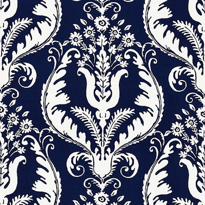 SCALAMANDRE FABRICS-SC 000516597-PRIMAVERA-NAVY