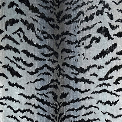 SCALAMANDRE FABRICS-SC 000526167MMA-TIGRE-SILVER & BLACK