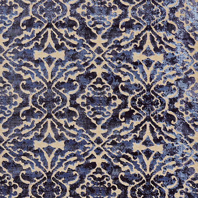 SCALAMANDRE FABRICS-SC 000527084-PALAZZO VELVET-INDIGO