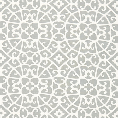 SCALAMANDRE FABRICS-SC 000616559-ANSHUN LATTICE-PEWTER