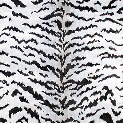 SCALAMANDRE FABRICS-SC 000626167MMA-TIGRE-OFF WHITE & BLACK