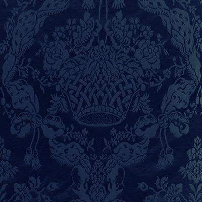 Scalamandre Fabrics , a selection of fabrics such as velvet, damask, cotton, silk, linen and sheers.