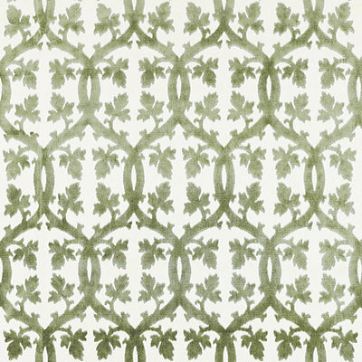 SCALAMANDRE FABRICS-SC 001626690M-FALK MANOR HOUSE-GREEN TEA