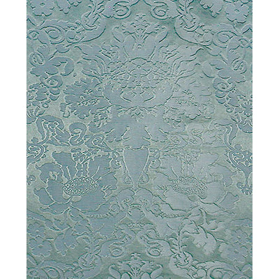 SCALAMANDRE FABRICS-SC 999997060M-SAN SIMEON BROCATELLE-BLUE