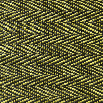 OLD WORLD WEAVERS FABRICS-SK 0044MI65-MILZIG HERRINGBONE - HORSEHAIR-CHARTREUSE , BLACK