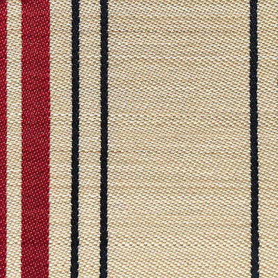 OLD WORLD WEAVERS FABRICS-SK 0072B100-ARDENNAIS SILK HORSEHAIR-BEIGE , RED , BLACK