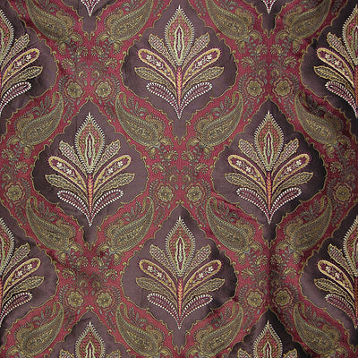 OLD WORLD WEAVERS FABRICS-SQ 00011480-DARANI-CRIMSON GANACHE