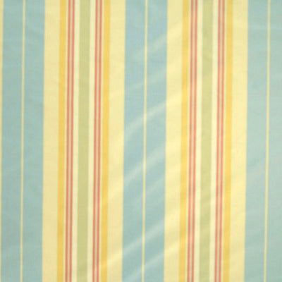 OLD WORLD WEAVERS FABRICS-TT 00010024-ASHLEY STRIPE-BLUE, GOLD & BEIGE