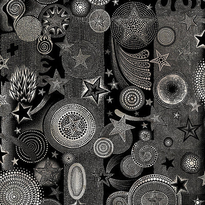 JEAN PAUL GAULTIER WALLCOVERING-WH000033332-ETOILES-NUIT