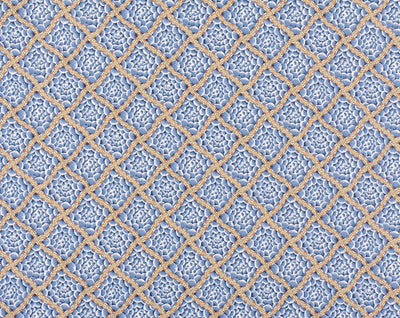 Old World Weavers Wallpaper - BECKFORD  - BLUE