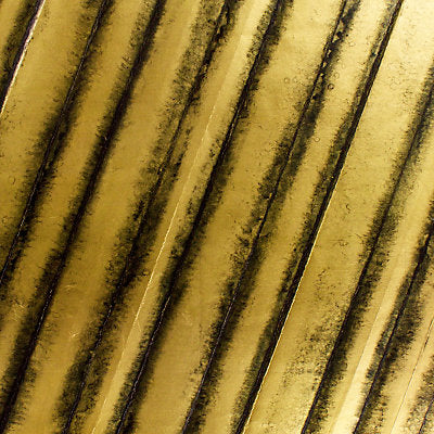 Scalamandre Wallcovering - WLCNOM318B1 - CAVE B (STRIPES LEAN TO RIGHT) - GOLD