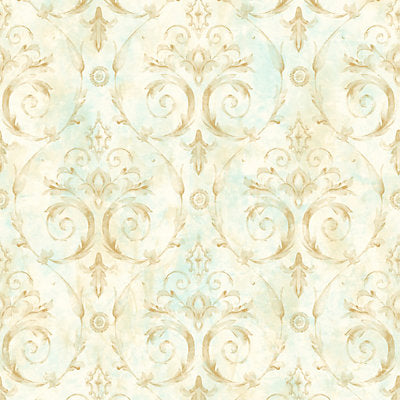 Scalamandre Wallcovering, a selection of wallpaper such as Damask,Scrollwork.