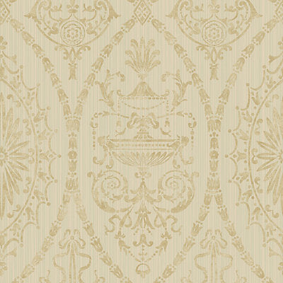 Scalamandre Wallcovering - WMAMF050204 - ADAMS - TURQUOISE GOLD