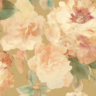 SCALAMANDRE WALLCOVERING-WMAMF050416-PAPER ROSE-GOLD