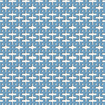 Nicolette Mayer Wallcovering, a selection of wallpaper such as Fretwork , Lattice.