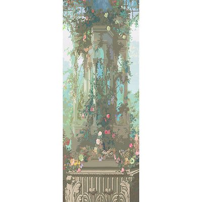 NICOLETTE MAYER WALLCOVERING-WNM0001JARP-JARDIN DEFOSSE - PERGOLA PANEL-CHANTILLY