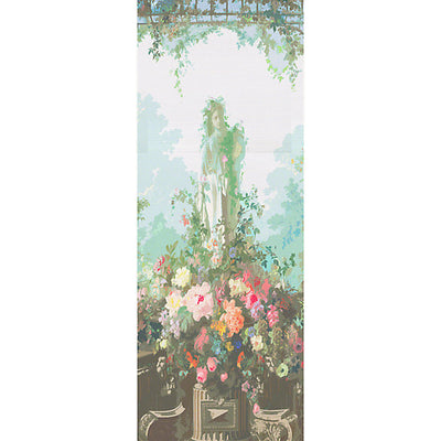 NICOLETTE MAYER WALLCOVERING-WNM0001JARS-JARDIN DEFOSSE - STATUE PANEL-CHANTILLY