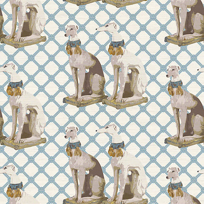 NICOLETTE MAYER WALLCOVERING-WNM0001REGA-REGAL GREYHOUND-WYETH