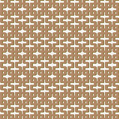 Nicolette Mayer Wallcovering, a selection of wallpaper such as Fretwork , Lattice.