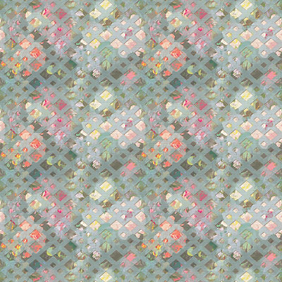 Nicolette Mayer Wallcovering, a selection of wallpaper such as Floral,Fretwork , Lattice.