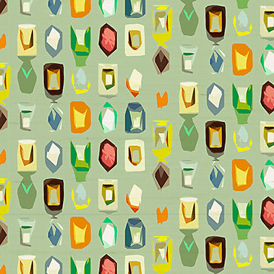 Nicolette Mayer Wallcovering, a selection of wallpaper such as Abstract,Graphic.