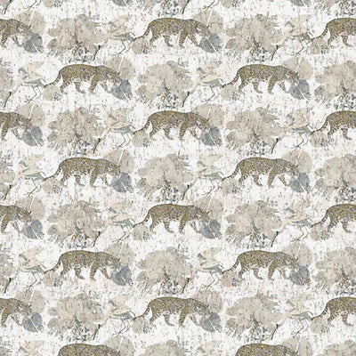 NICOLETTE MAYER WALLCOVERING-WNM0003LEOP-LEOPARD WALK-CAMEO