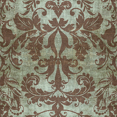 NICOLETTE MAYER WALLCOVERING-WNM0003PALA-PALACE DAMASK-SAGE