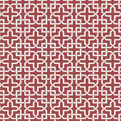 NICOLETTE MAYER WALLCOVERING-WNM0006INFI-INFINITY-BRICK RED