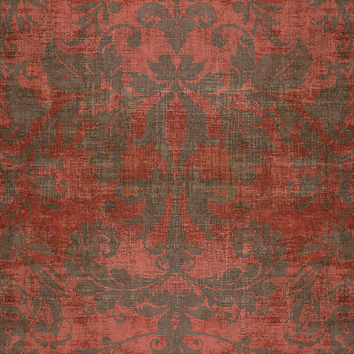 NICOLETTE MAYER WALLCOVERING-WNM0006PALA-PALACE DAMASK-CLAY