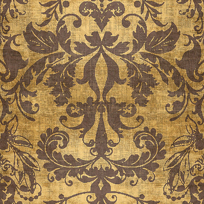 NICOLETTE MAYER WALLCOVERING-WNM0009PALA-PALACE DAMASK-GOLD