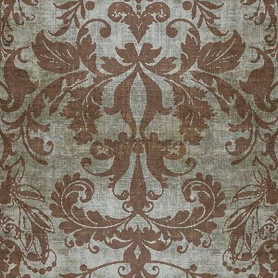 NICOLETTE MAYER WALLCOVERING-WNM0011PALA-PALACE DAMASK-SILVER