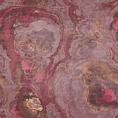 NICOLETTE MAYER WALLCOVERING-WNM1039AGAT-AGATE-ROCCOCCO