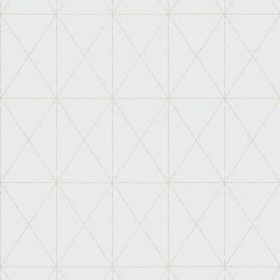 Sandberg Wallcovering - WSB00520577 - OTTO - WHITE/GOLD