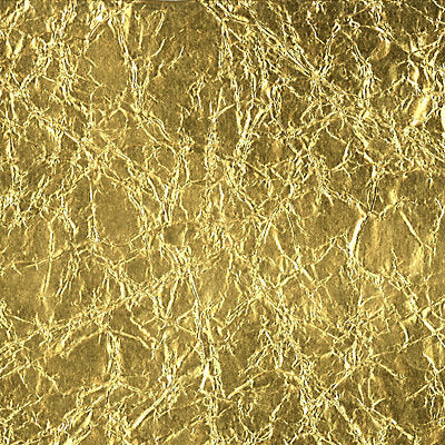 Scalamandre Wallcovering - WTOGA40 - CRINKLED GOLD - ANTIQUE GOLD