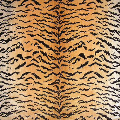 OLD WORLD WEAVERS FABRICS-YS 00010691-TIGER-BROWN ON GOLD