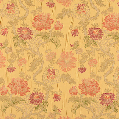 OLD WORLD WEAVERS FABRICS-ZA 00526410-PALAZZO PAMPHILY LAMPAS-GOLDEN SPICE