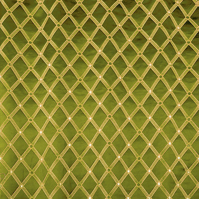 OLD WORLD WEAVERS FABRICS-ZA 2127REAL-REALE DIAMOND-PEAR GOLD