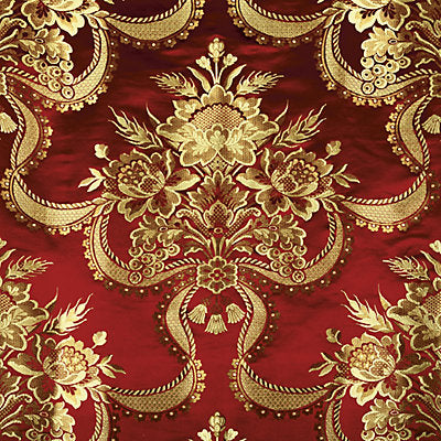Old World Weavers Fabrics , a selection of fabrics such as velvet, damask, cotton, silk, linen and sheers.
