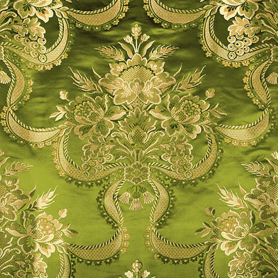 OLD WORLD WEAVERS FABRICS-ZA 2159RNAS-REALE NASTRI-PEAR GOLD