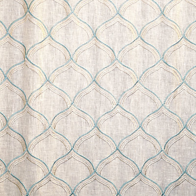 Grey Watkins Fabrics - ZS 00029245 - PICHOLA - TURQUOISE