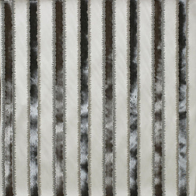 OLD WORLD WEAVERS FABRICS-ZS 0002VELZ-TAI LAO STRIPE-SLATE